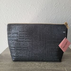 Juicy Couture Black Logo Pouch